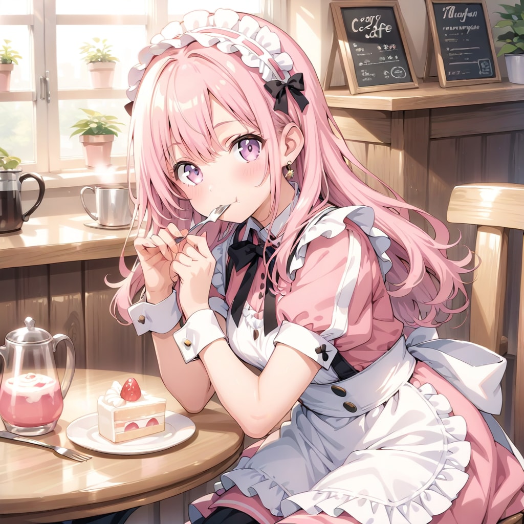 メイドは食うだけ | の人気AIイラスト・グラビア