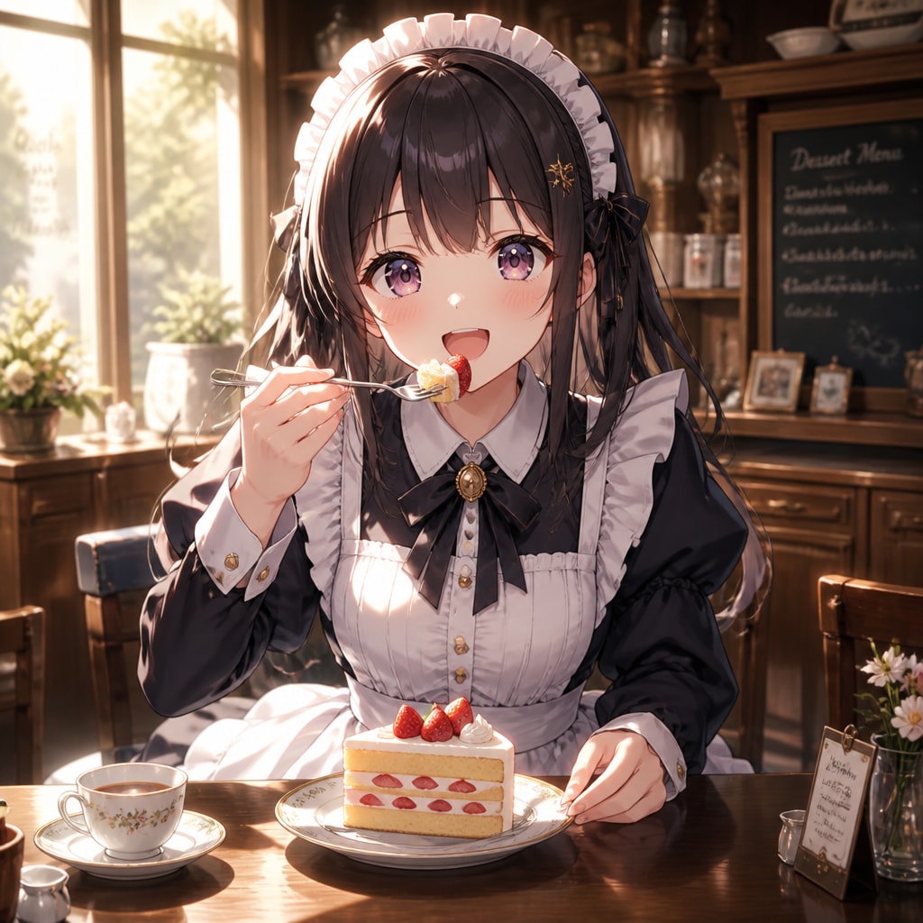 メイドは食うだけ