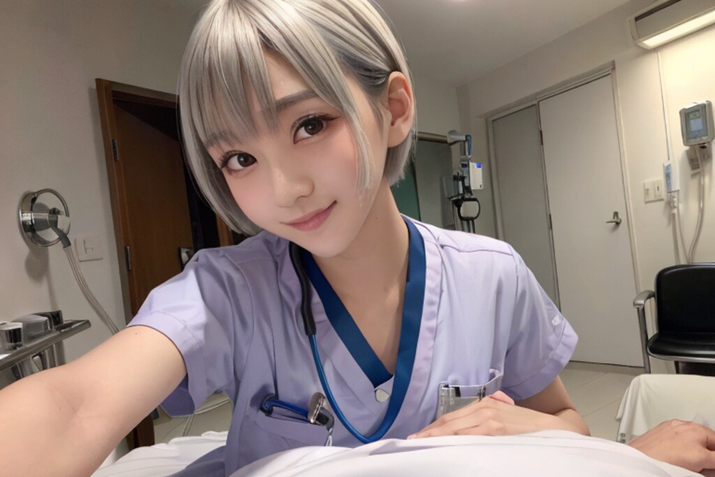 いつも笑顔な看護師さん♥️