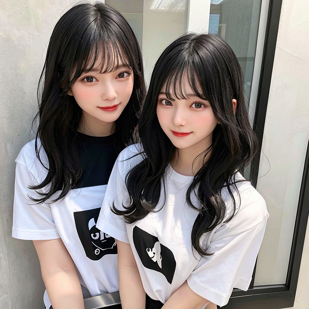 少女2人 20231028