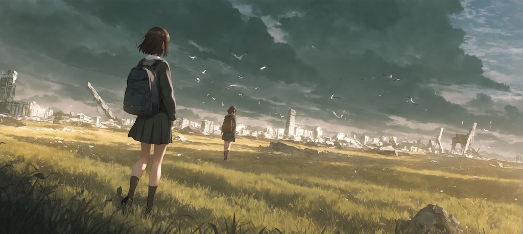 Tokyo 50 years after the end of WWIII