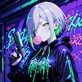 日野森志歩:Hinomori_Shiho（ネオン調） 4枚目