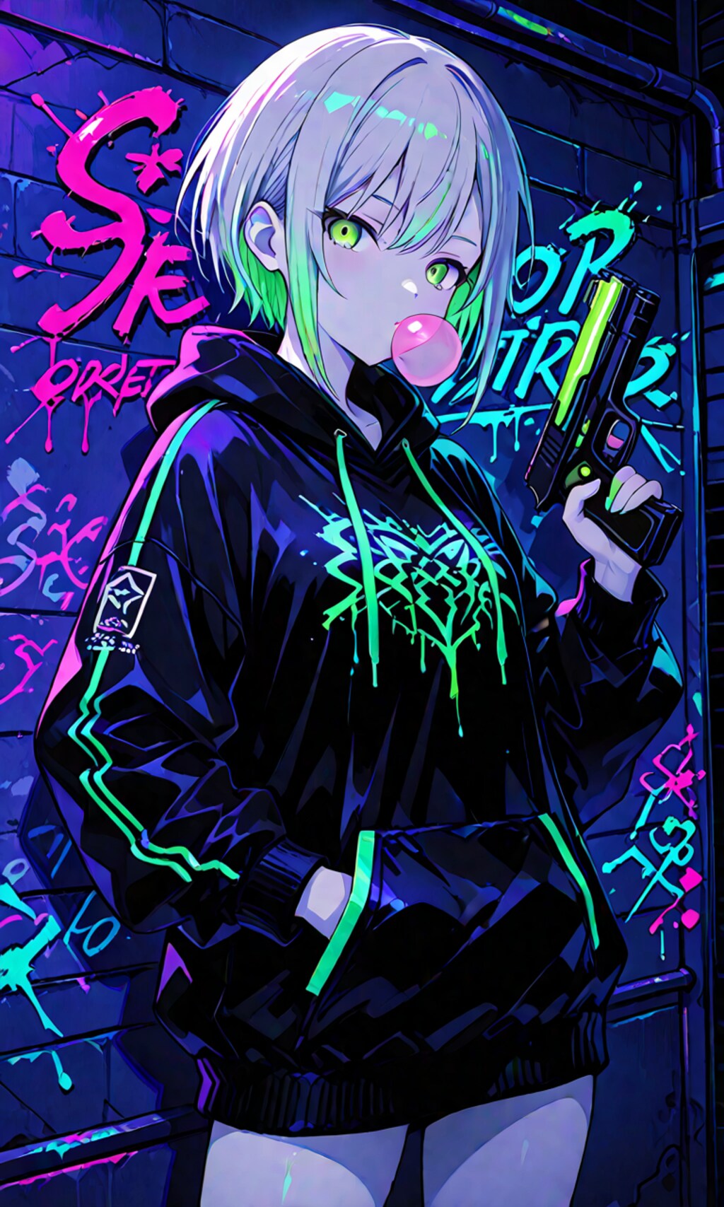 日野森志歩:Hinomori_Shiho（ネオン調）