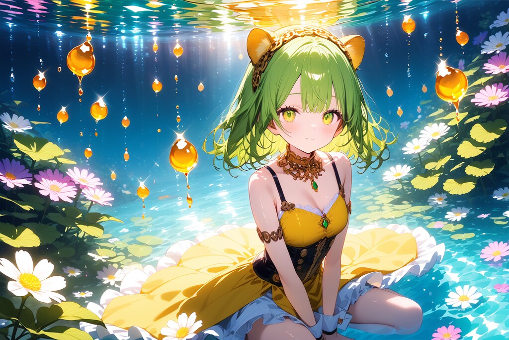 水の中の花園