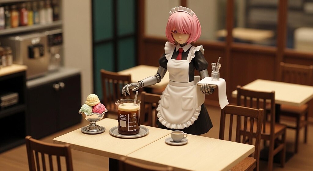 研究所風カフェ