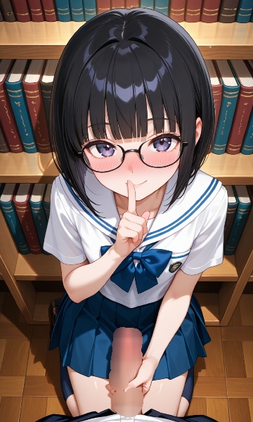 図書室ではお静かに