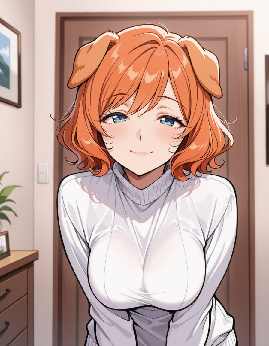 今日のわん娘 #26 「微笑むわん娘」