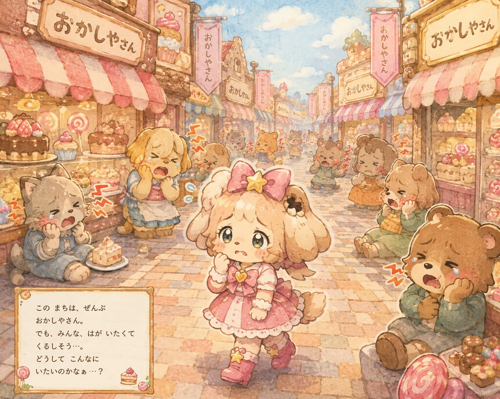 魔法少女ちゃん、変な商店街を散歩する