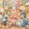 魔法少女ちゃん、変な商店街を散歩する 3枚目