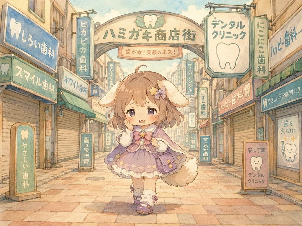 魔法少女ちゃん、変な商店街を散歩する