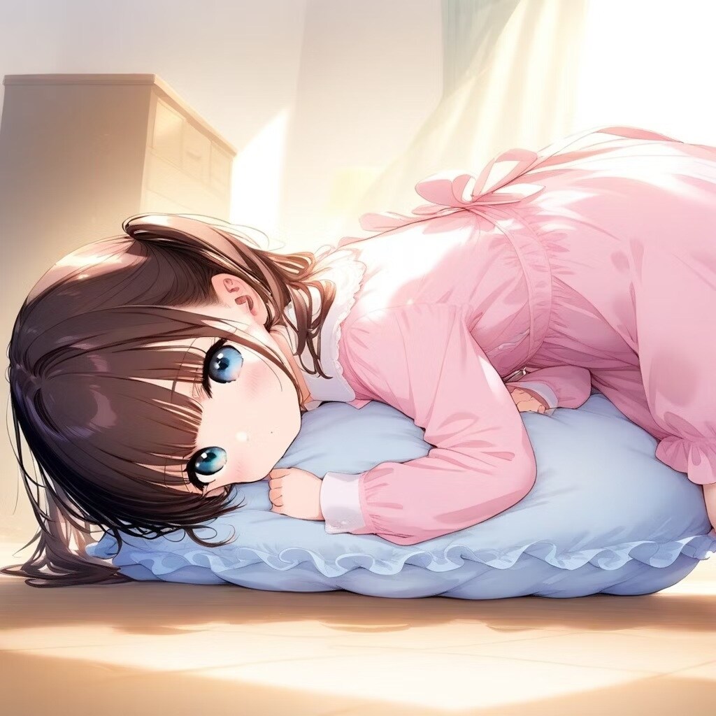 そんなとこで寝てないで布団に寝なさい
