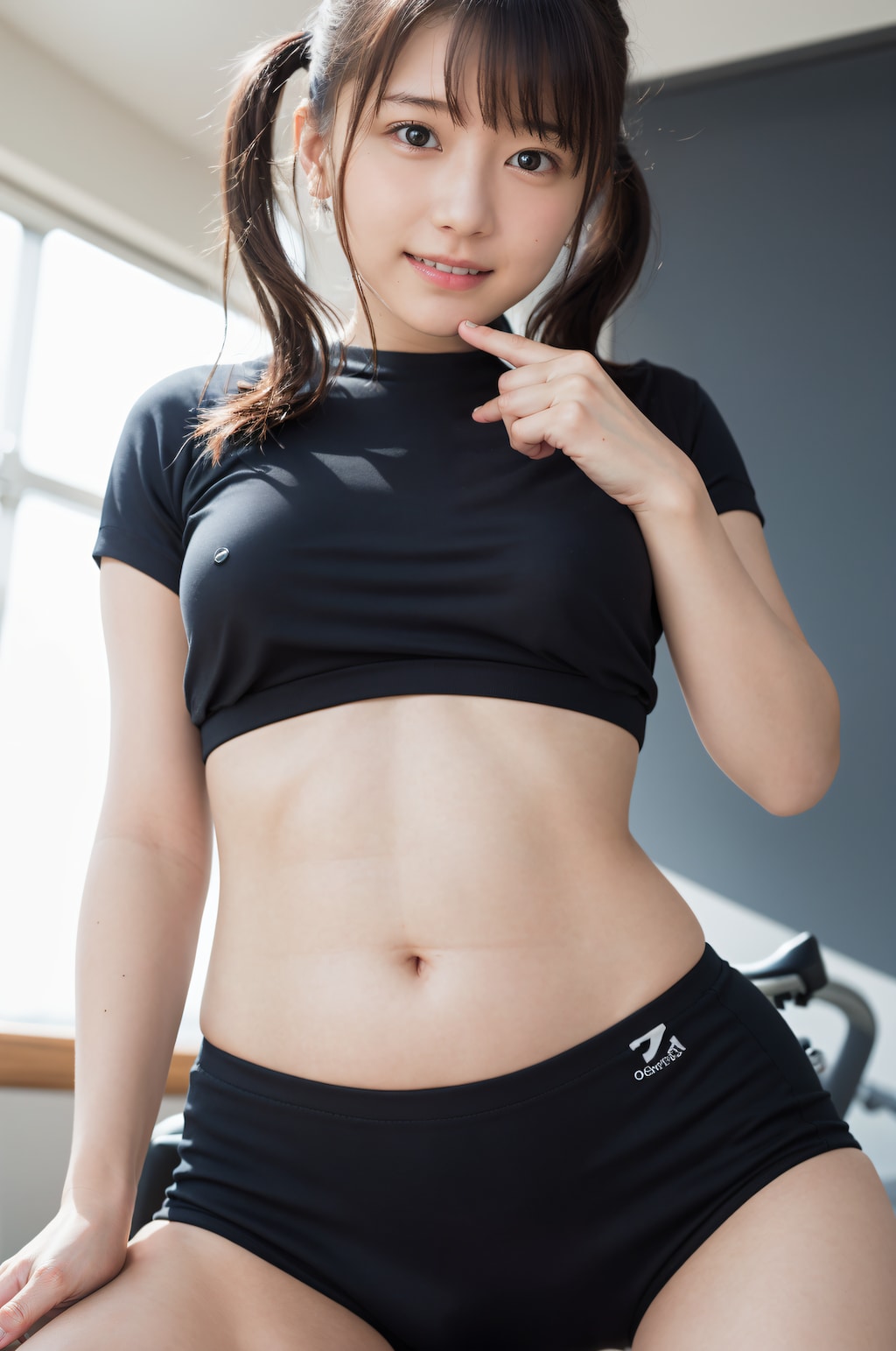 体操服の女の子