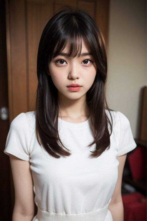 ぱっつん | の人気AIイラスト・グラビア