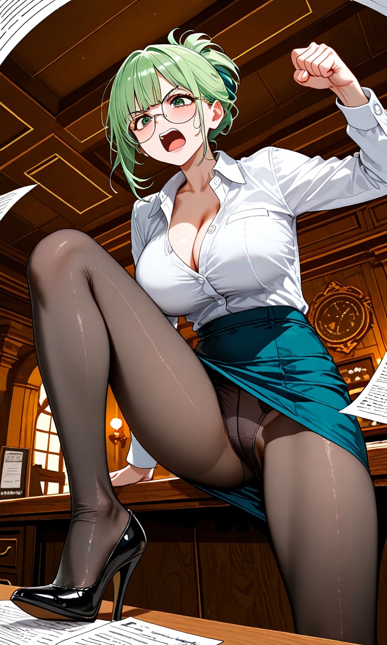 荒くれギルドの受付嬢