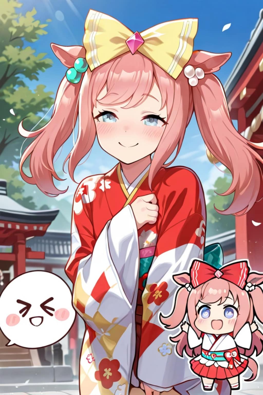 お正月のアグネスデジタル