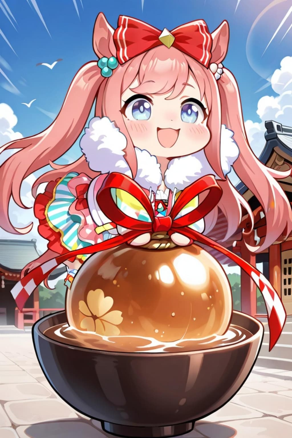 お正月のアグネスデジタル