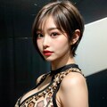 豹柄水着 9枚目