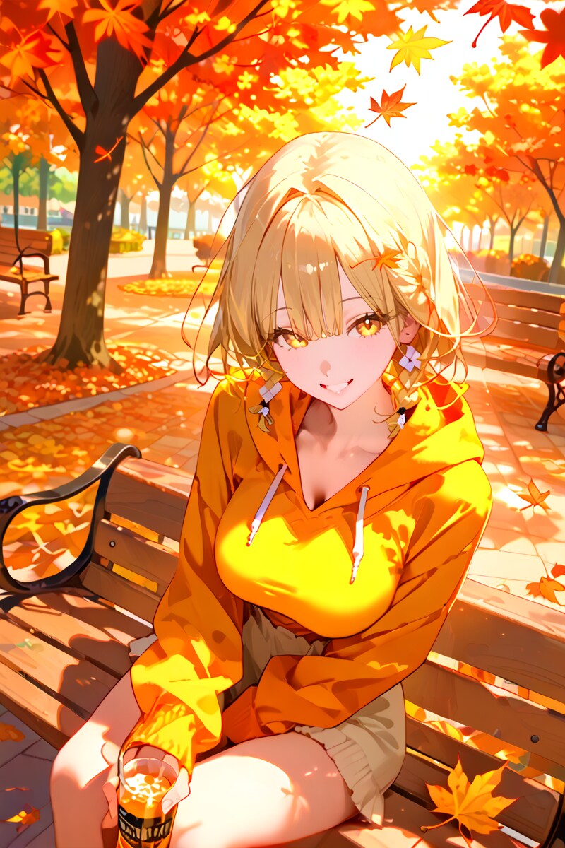 秋の午後 | の人気AIイラスト・グラビア