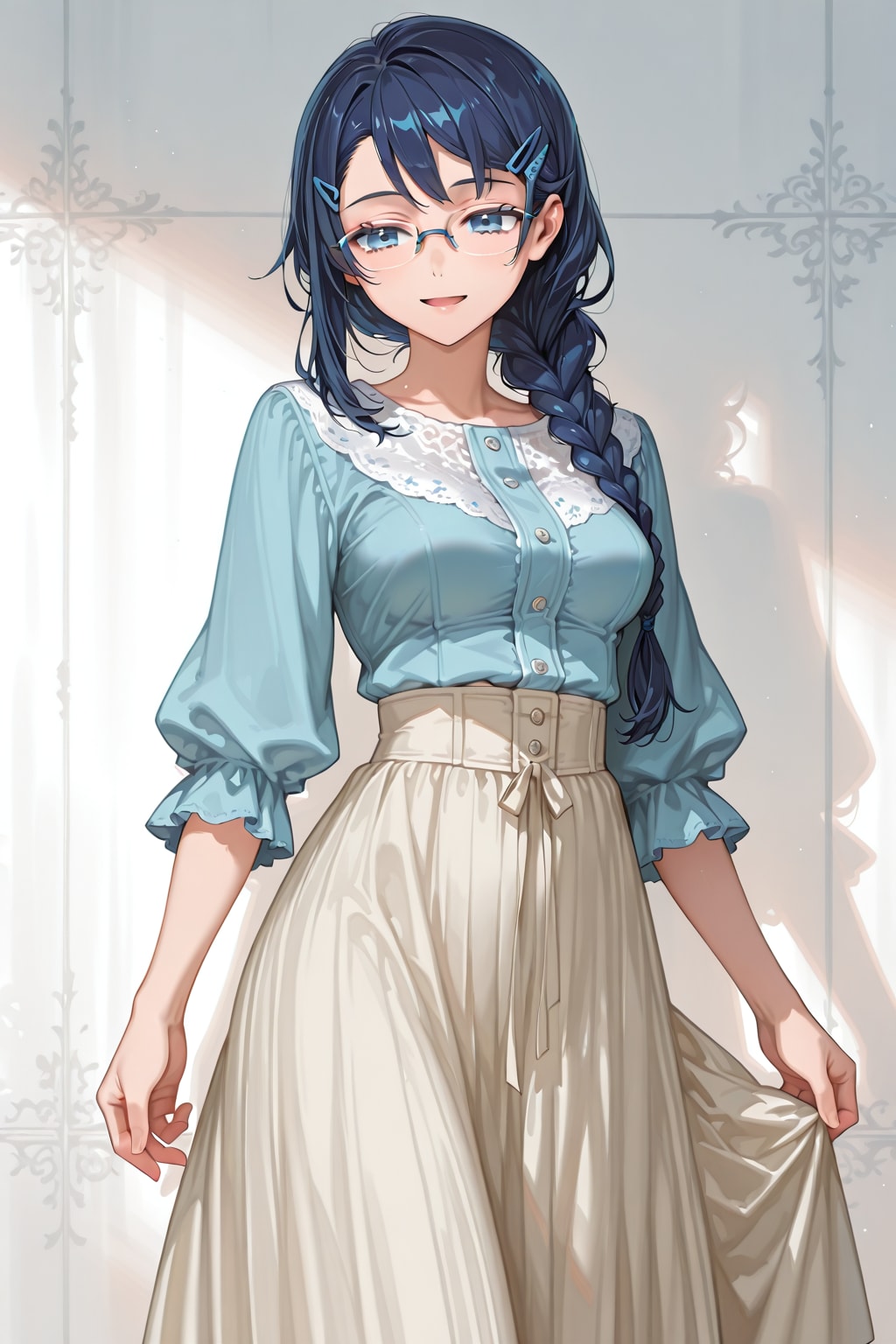 ロングスカート | の人気AIイラスト・グラビア