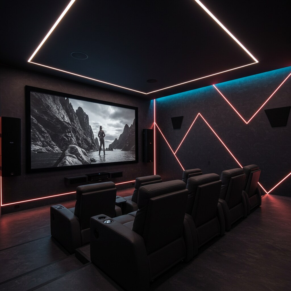 シアタールーム | の人気AIイラスト・グラビア