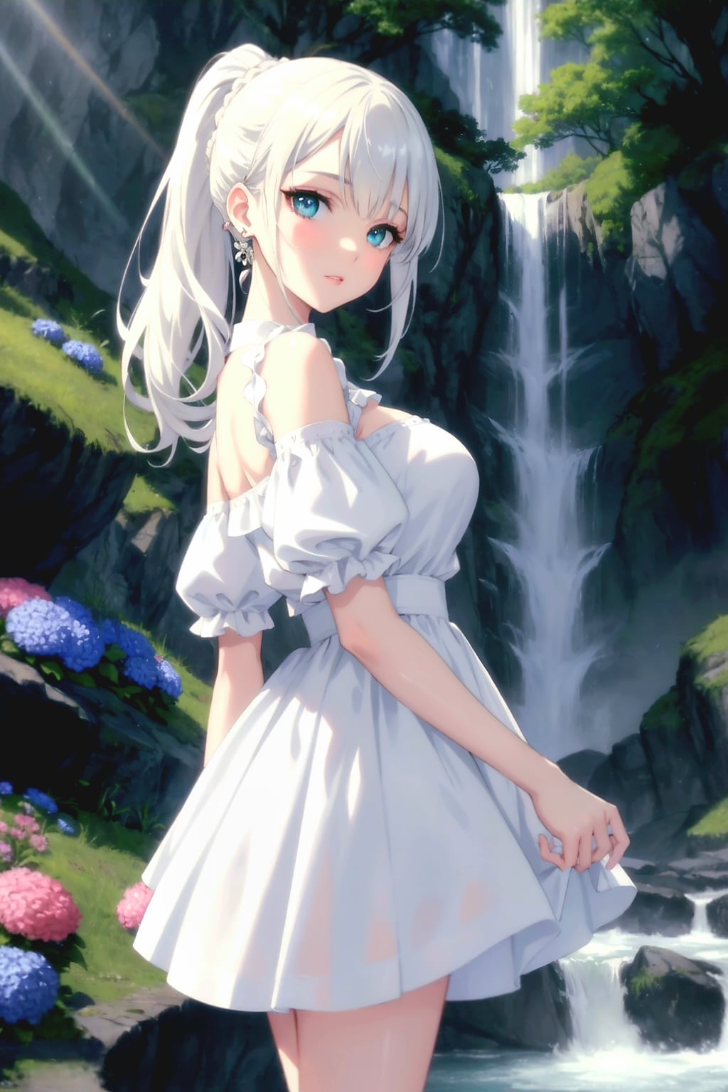 滝って涼しい | の人気AIイラスト・グラビア