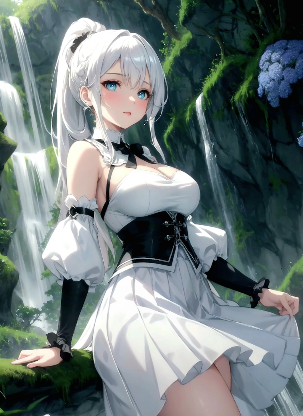 滝って涼しい