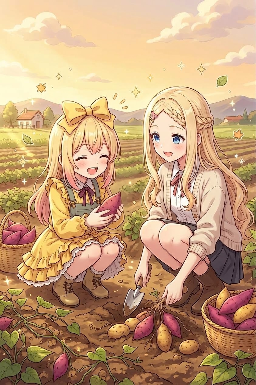 今日はさつまいもの日 | の人気AIイラスト・グラビア