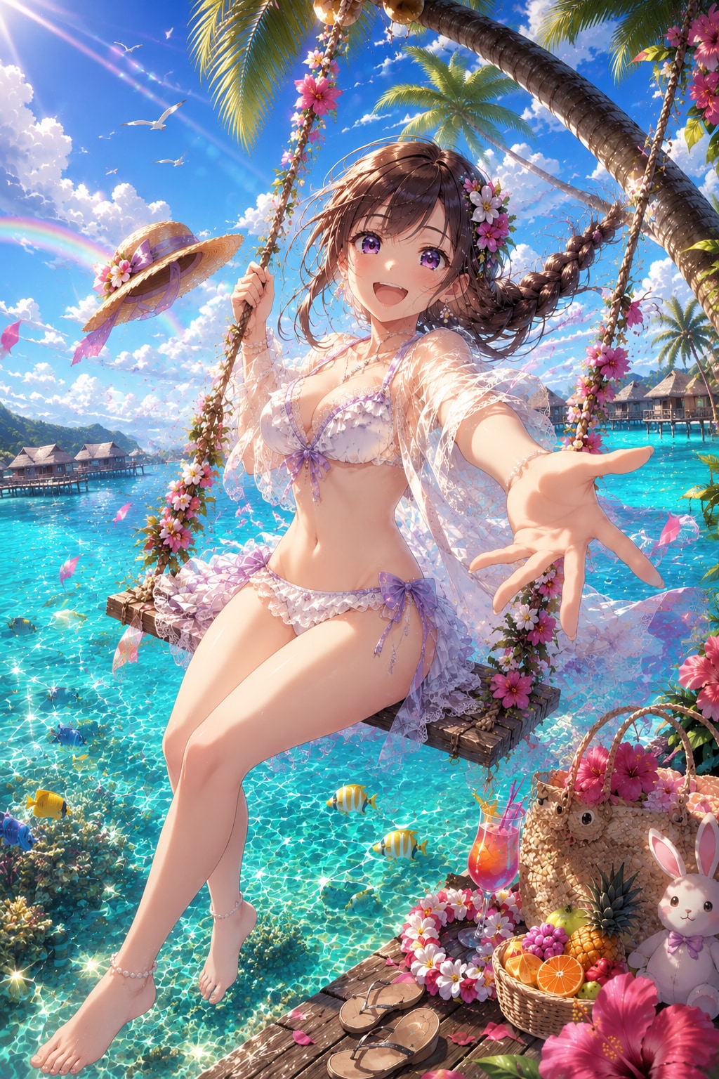 ゆかりの水上ブランコ