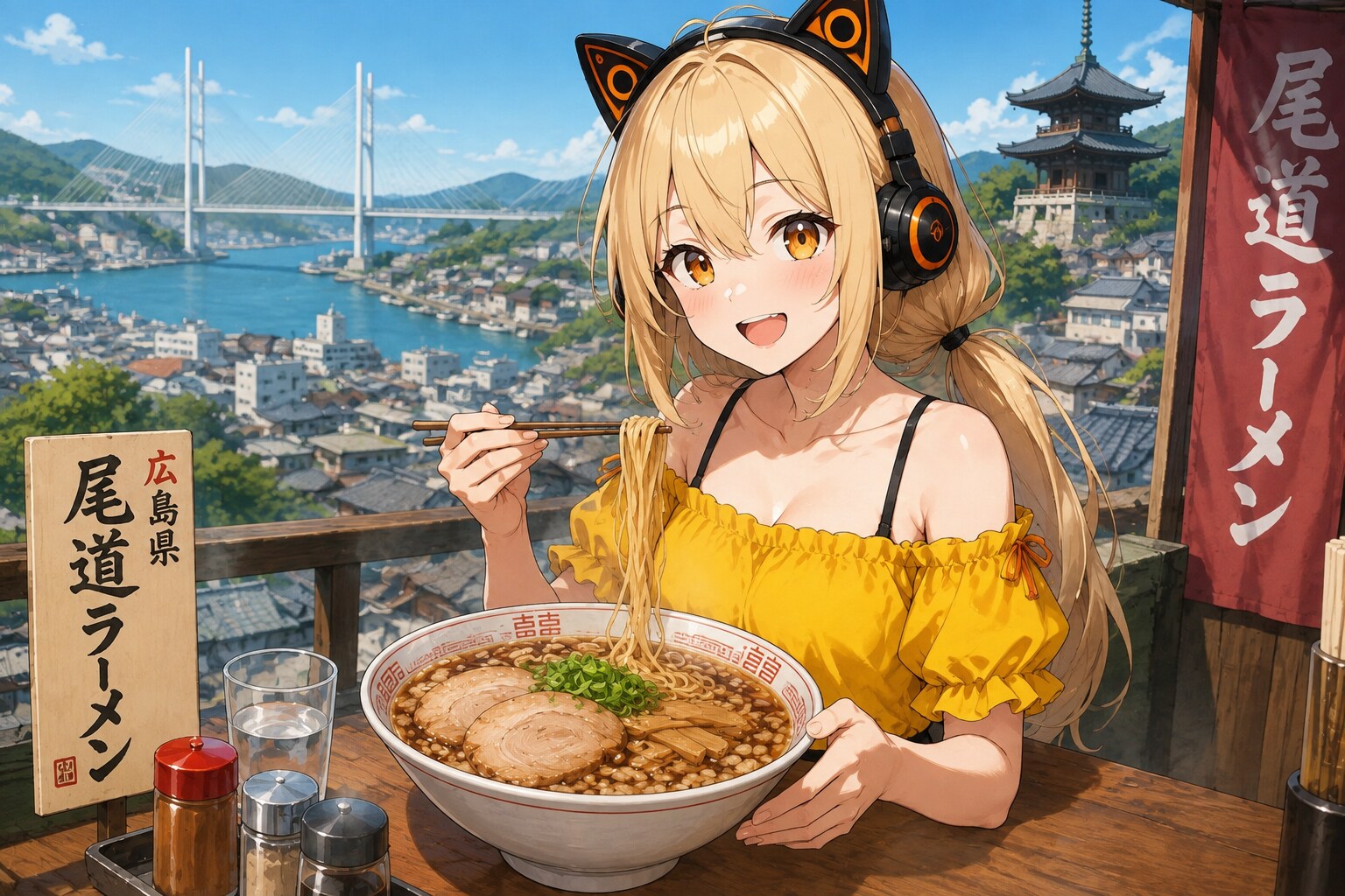 月曜〜尾道ラーメン〜 | の人気AIイラスト・グラビア