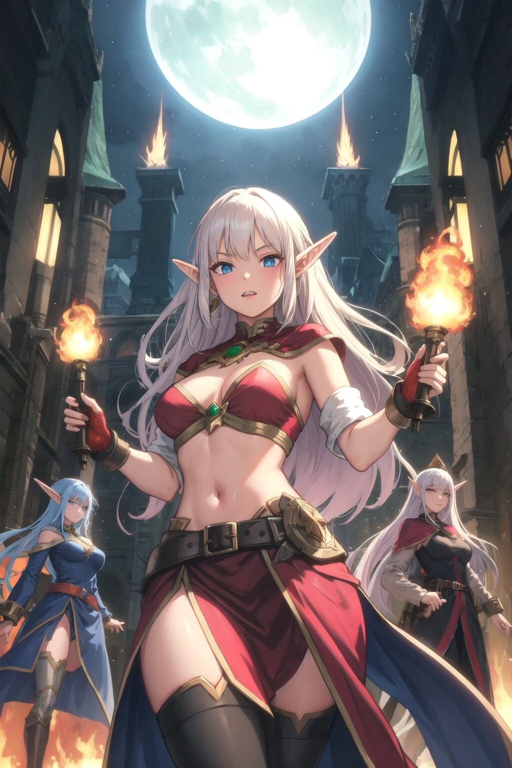 鉄のエルフ2 赤い星 | の人気AIイラスト・グラビア