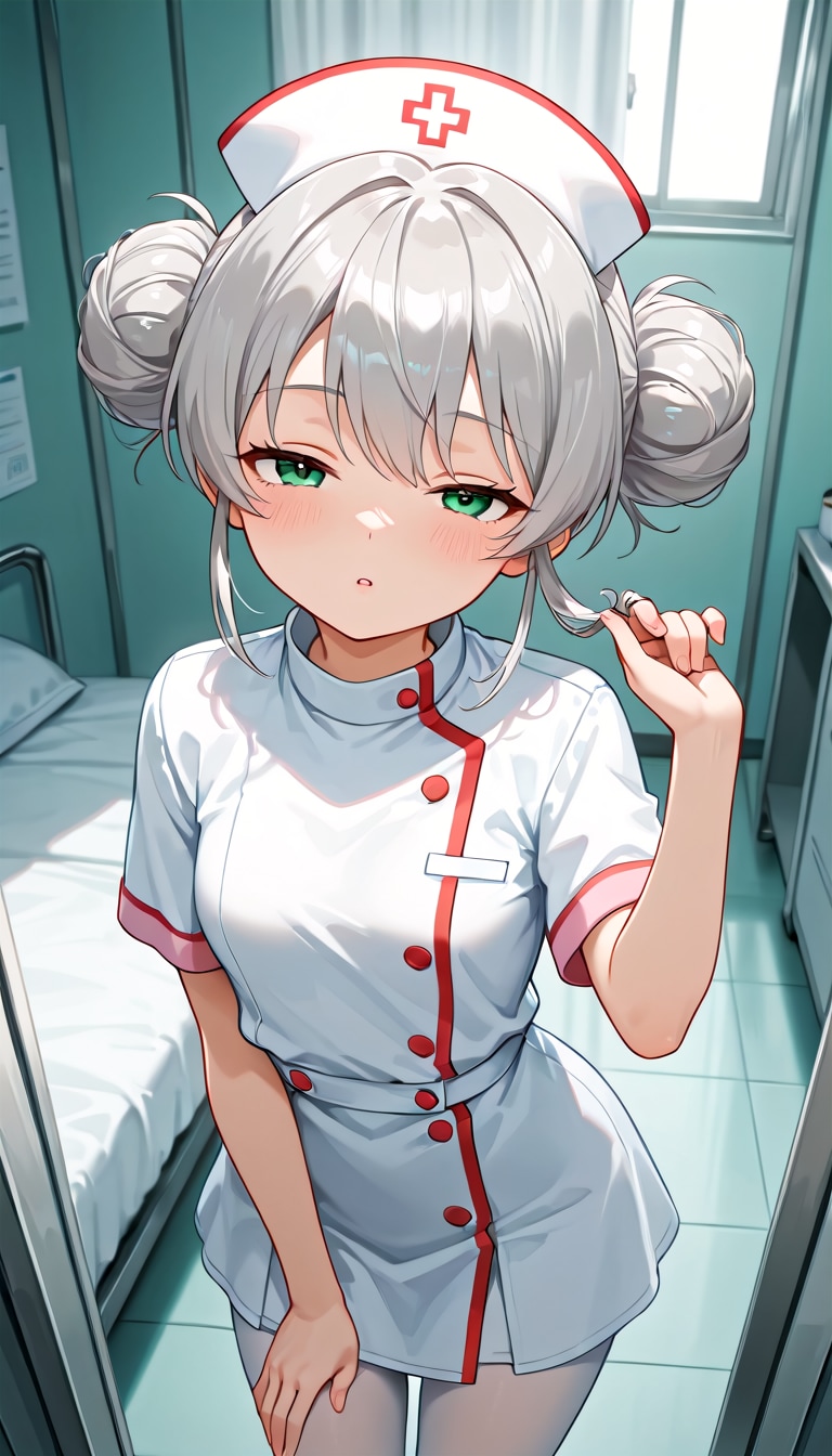 灰色髪ちゃん | の人気AIイラスト・グラビア