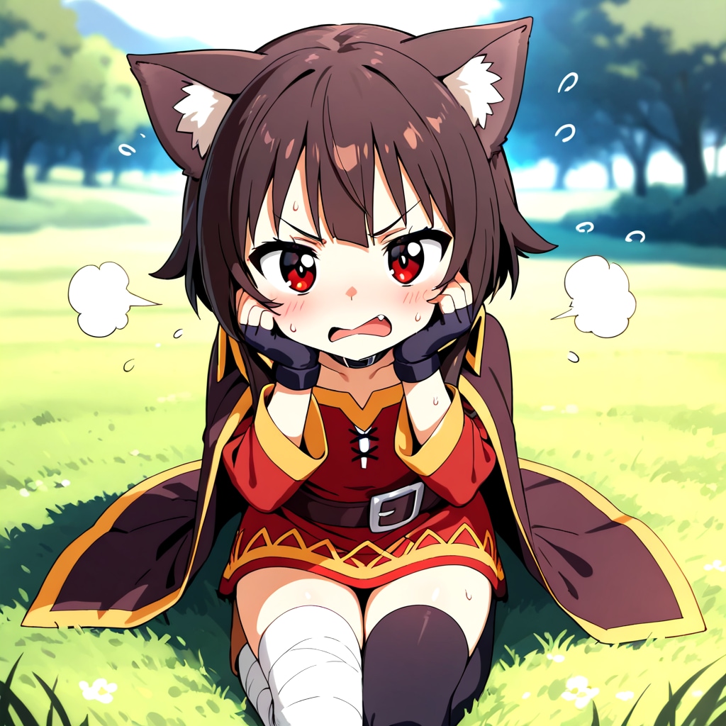 何ですか！！とうとう私までケモミミにしちゃったんですかっ！！？？