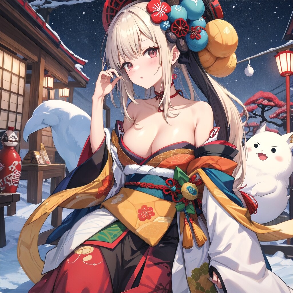 花魁ちゃんの冬