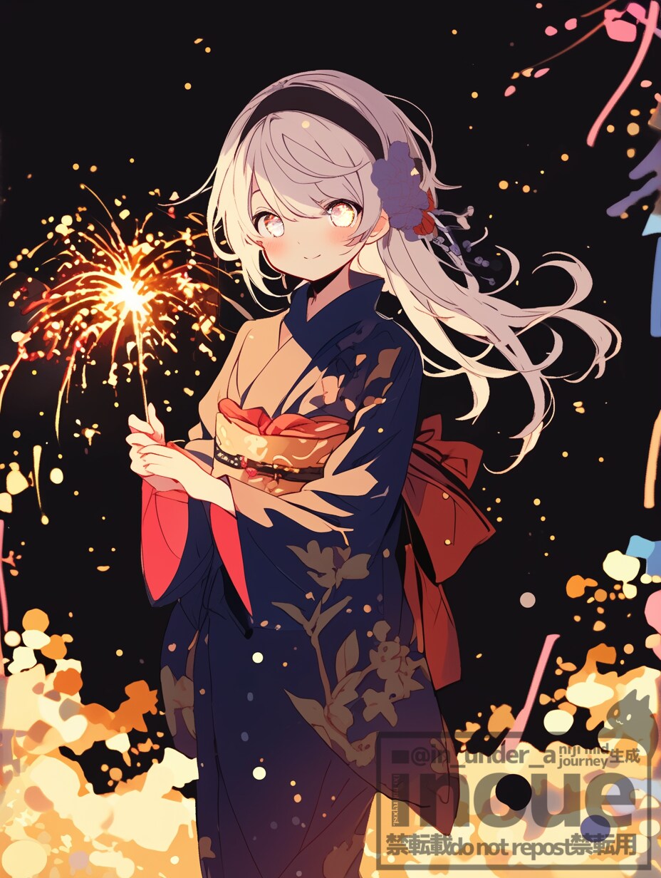 夏祭の灯 | の人気AIイラスト・グラビア