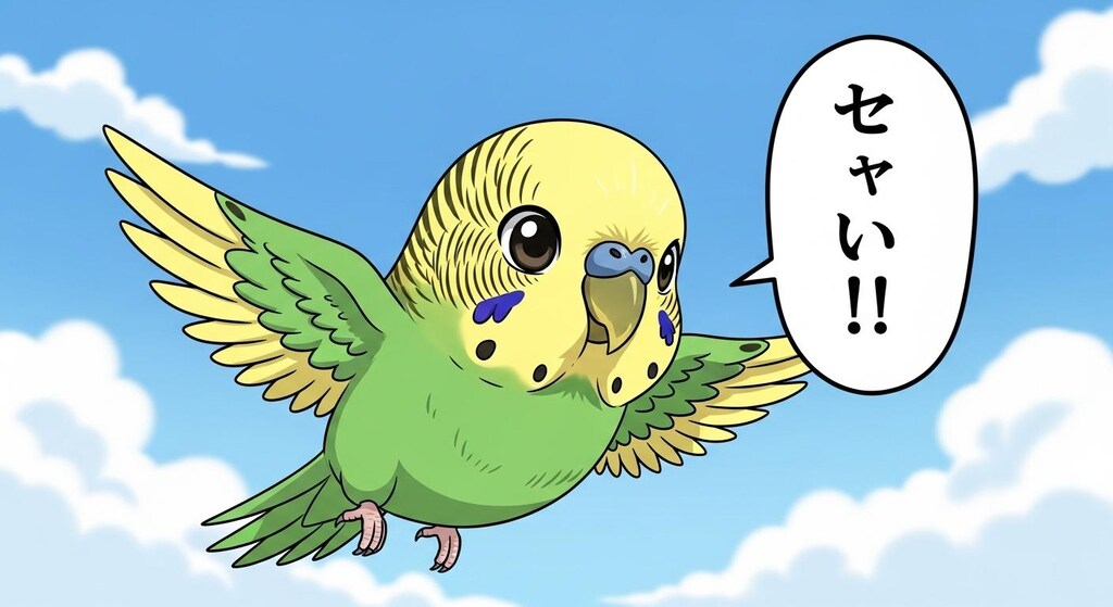 ふぉいが中々言えないWhiskインコ