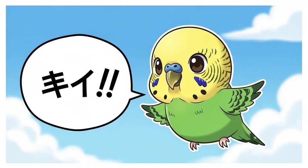 ふぉいが中々言えないWhiskインコ