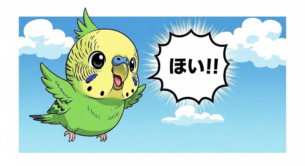 ふぉいが中々言えないWhiskインコ