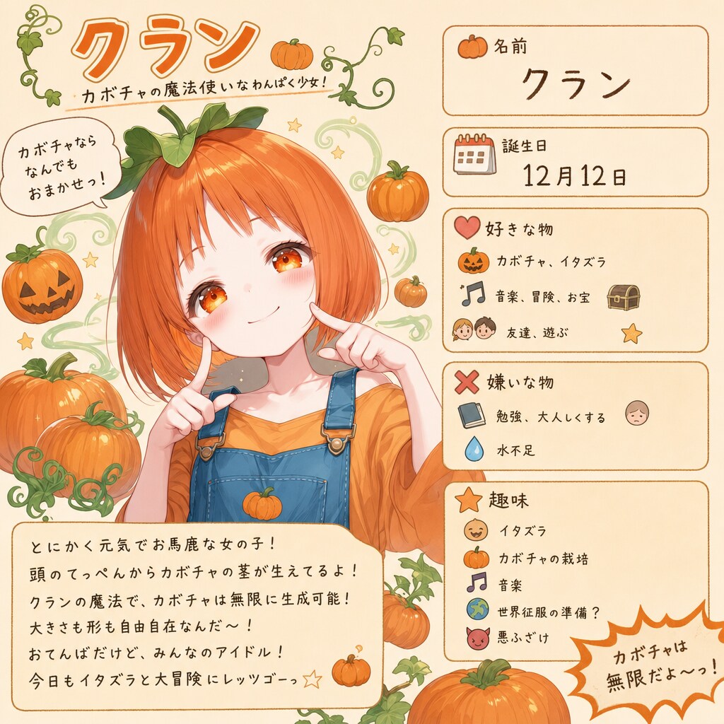 クランのプロフィール