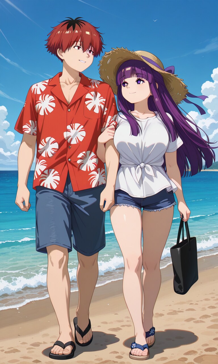 フェルンとシュタルクの休日デート