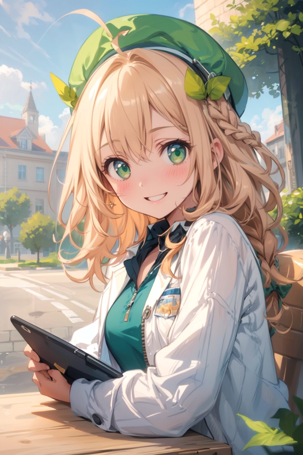 情報の特別講師のオリシアちゃん♪