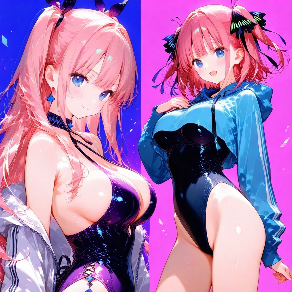 四葉ちゃんとニ乃ちゃん