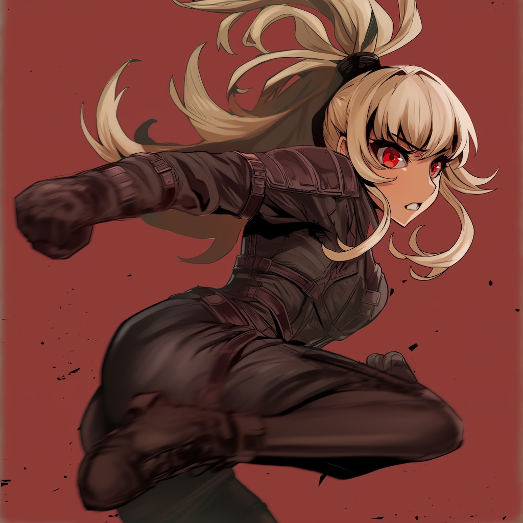 動きのあるポーズ02