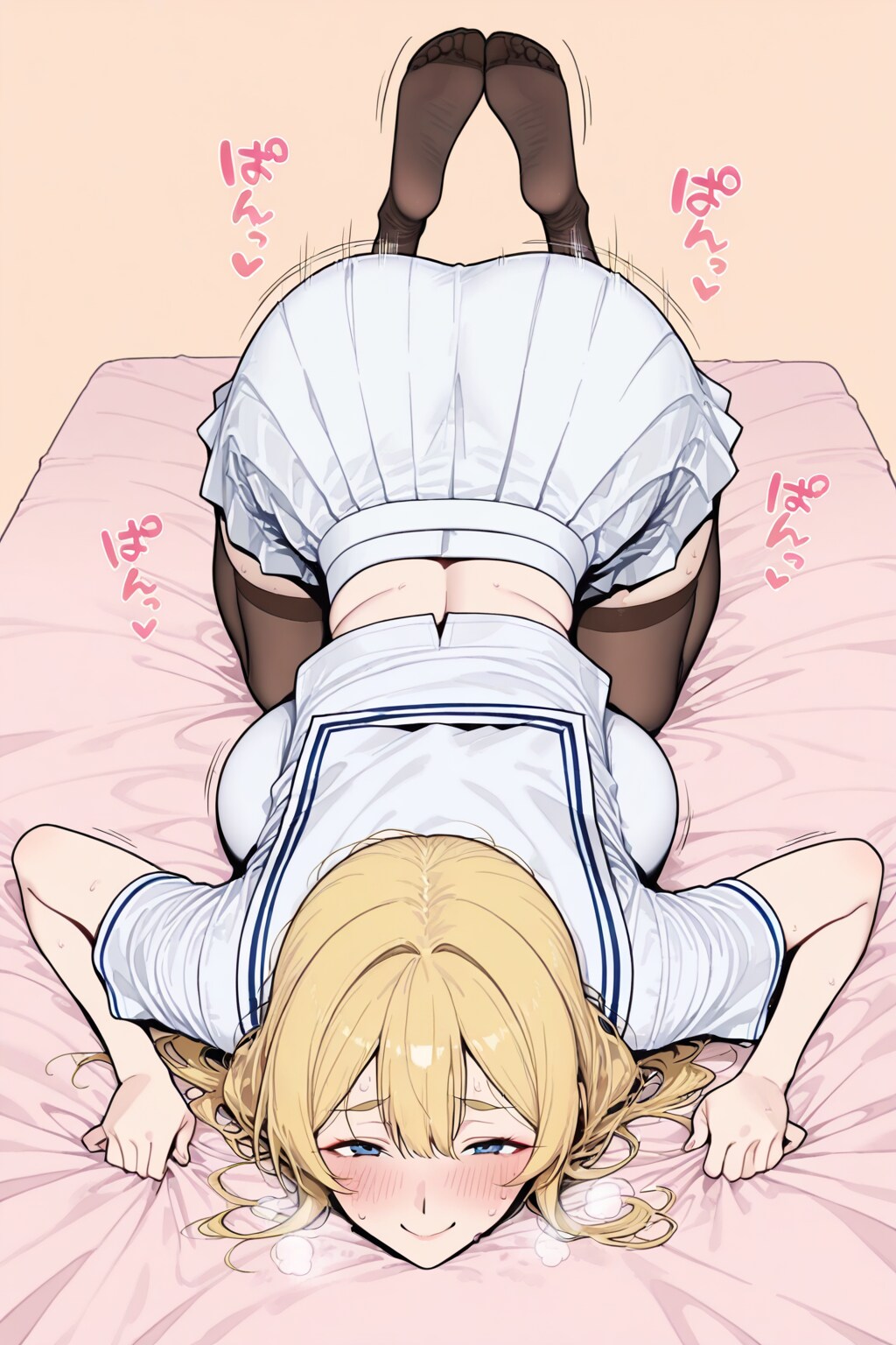 寝室にきちゃったニーナさん