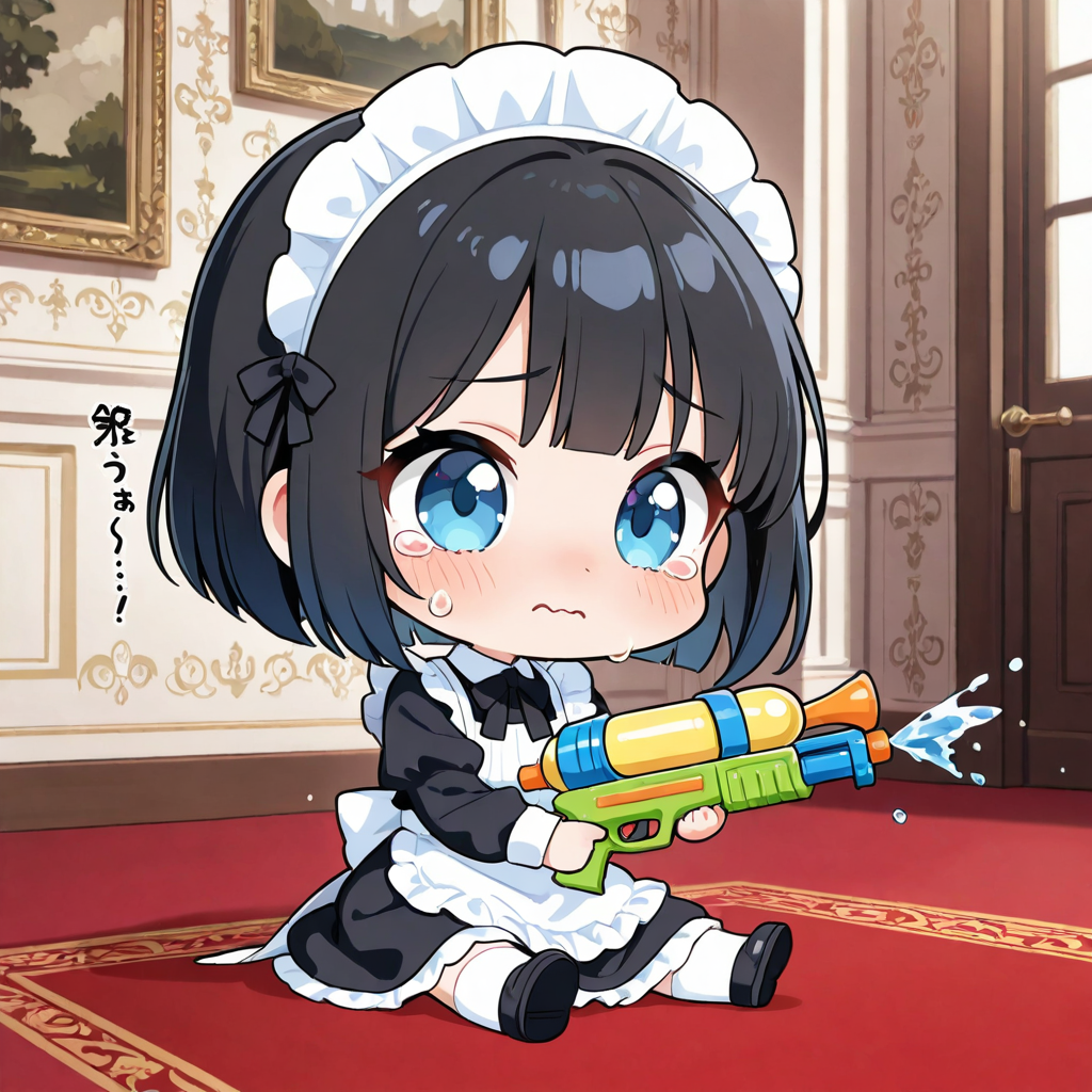 ちびすぎるたたかうめいどちゃん