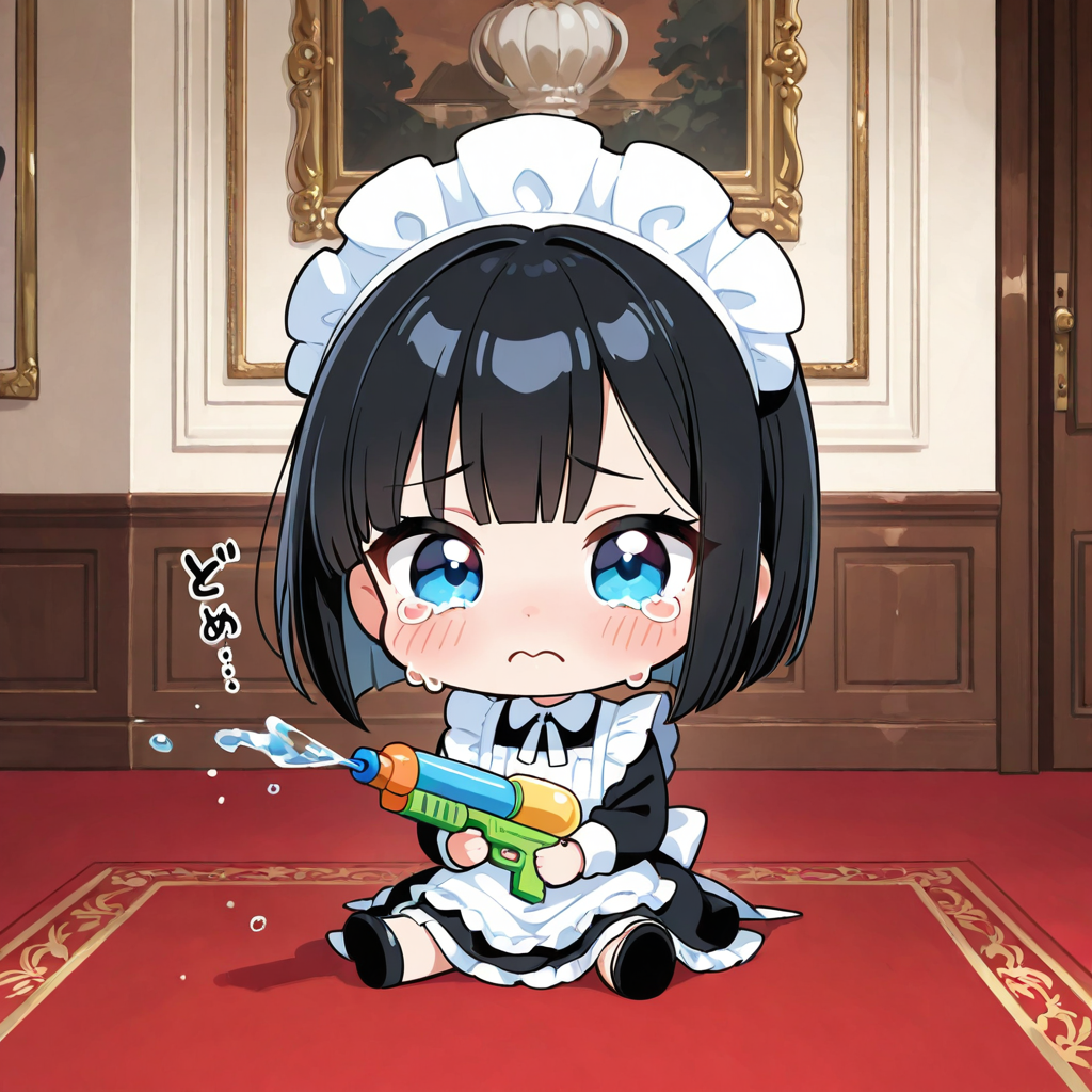 ちびすぎるたたかうめいどちゃん