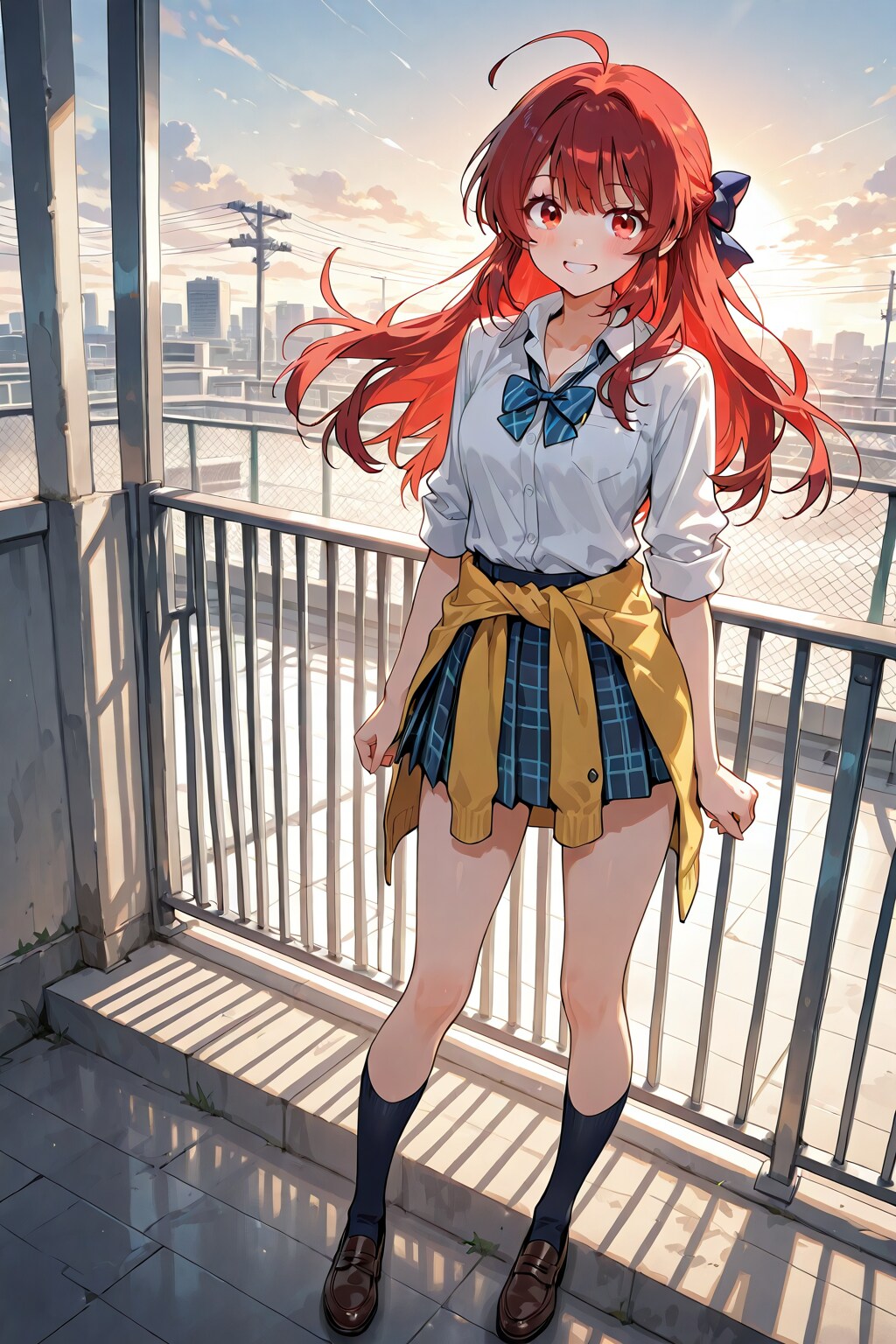屋上にいつもいるあの娘