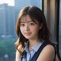 朝の電車通勤 2枚目