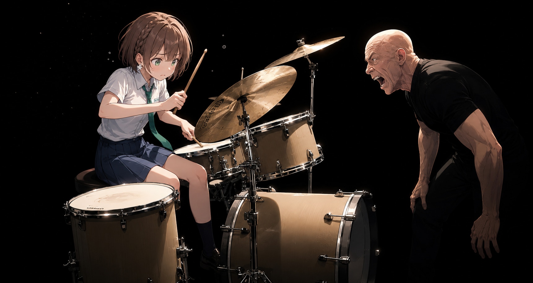 「何で左脚でバスドラ踏んでんだよ！!」【何の映画？】#14