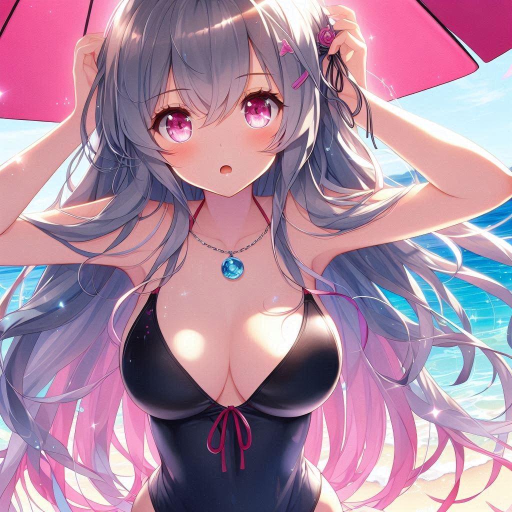 水着女子 | の人気AIイラスト・グラビア