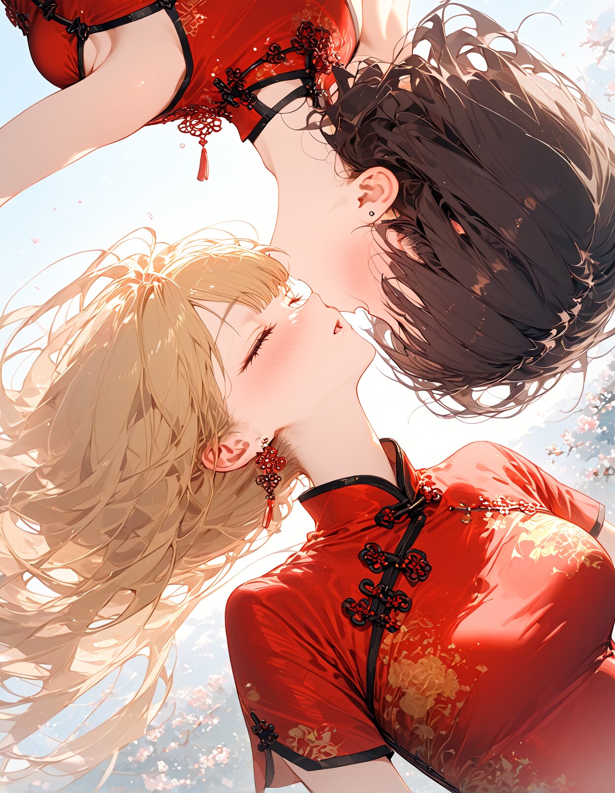 紅 | の人気AIイラスト・グラビア